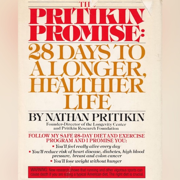 The Pritikin Promise: 28 Days to a Longer, Healthier Life- Nathan Pritikin Used - Picture 1 of 10